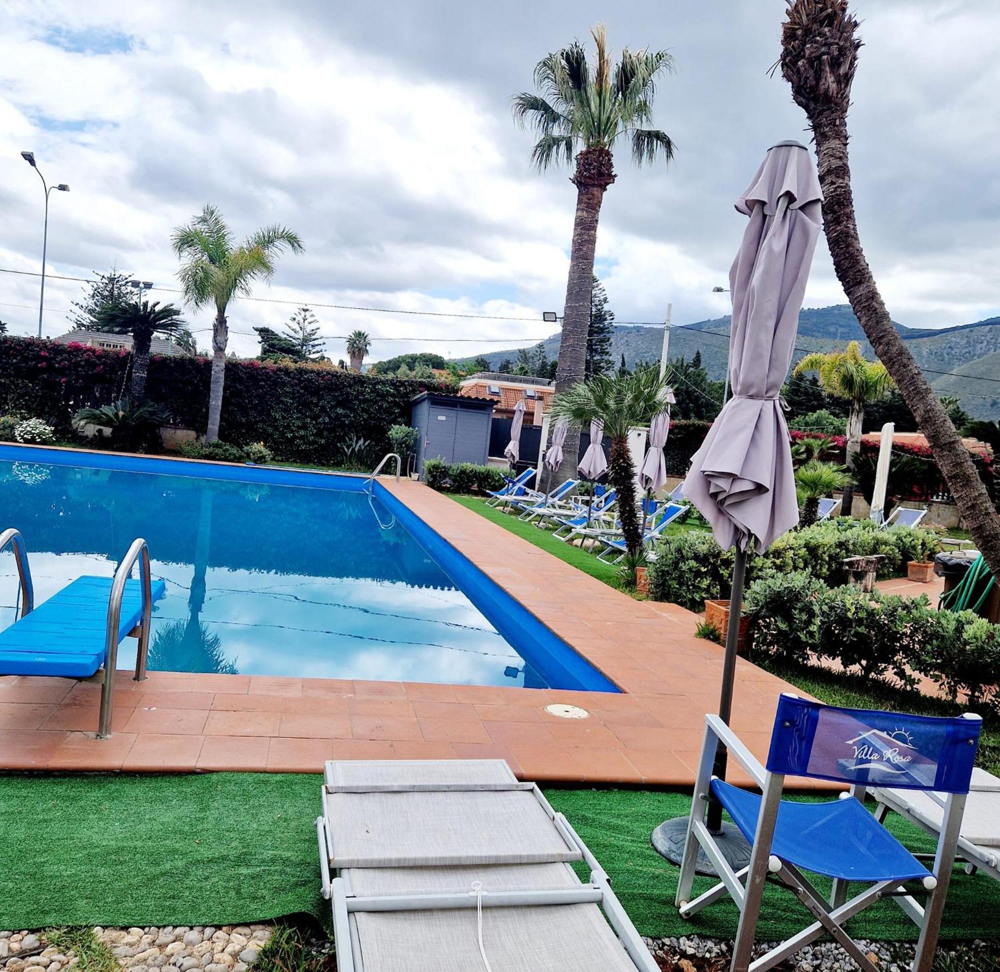 Villa Rosa Luxury Apartment Mondello Dış mekan fotoğraf